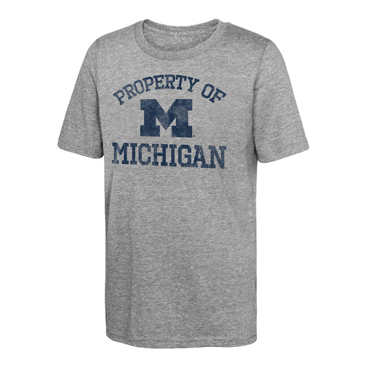 Michigan Wolverines Youth Property Of T-Shirt