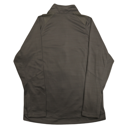 Nike Air Jordan Michigan Wolverines Yellow Logo M Grey Zip Up - Back View