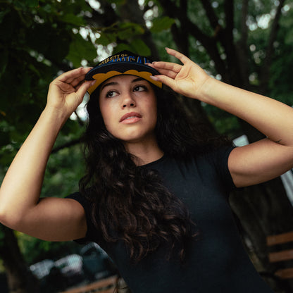 Michigan Wolverines Kiwiclo x  #19 Bryce Underwood Snapback Metallic Hat