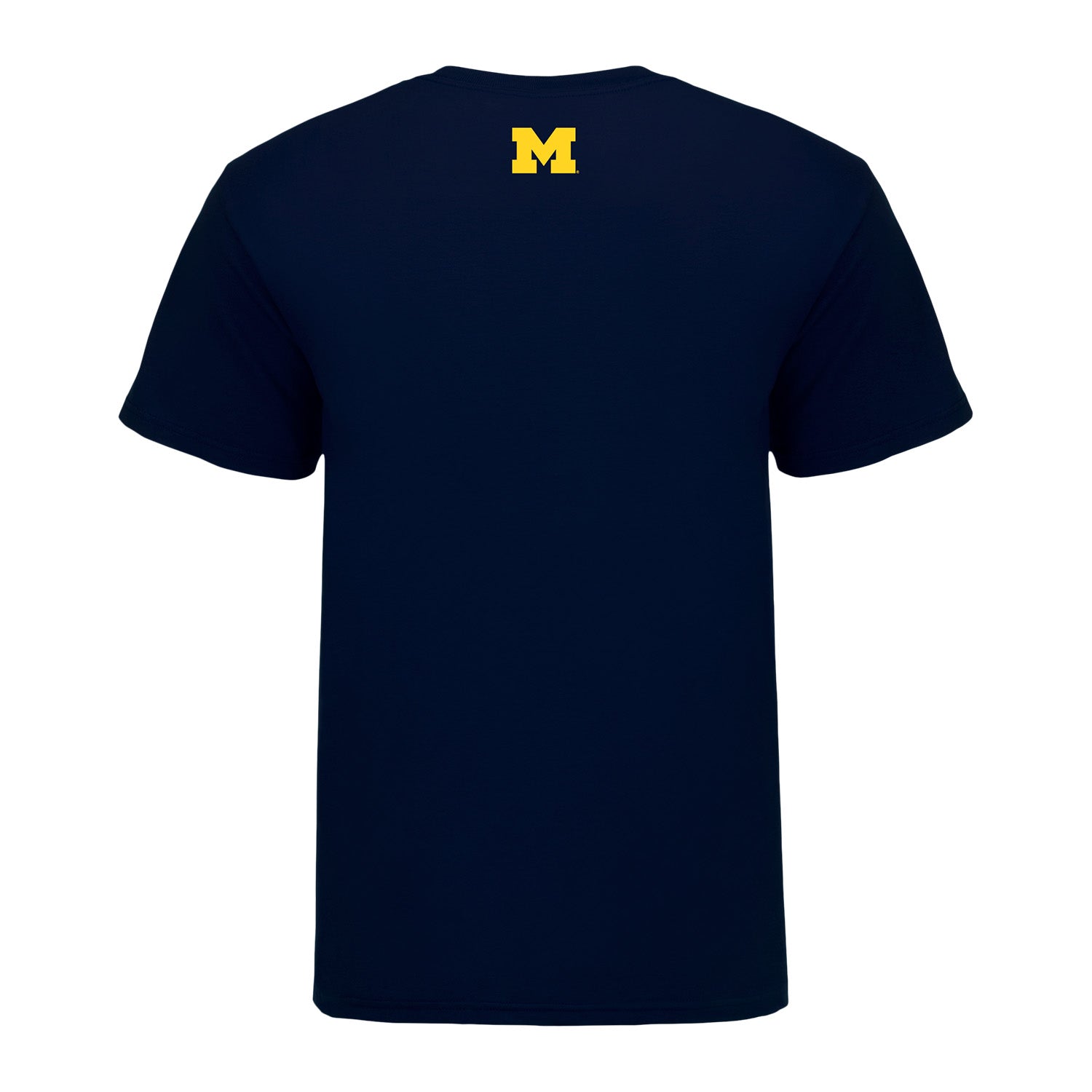 Michigan Wolverines #0 Semaj Morgan Student Athlete Comic T-Shirt - Back View