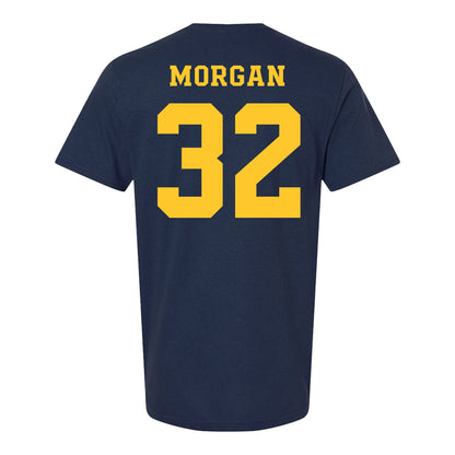 Michigan Wolverines Men's Lacrosse Student Athlete #32 John Morgan T-Shirt