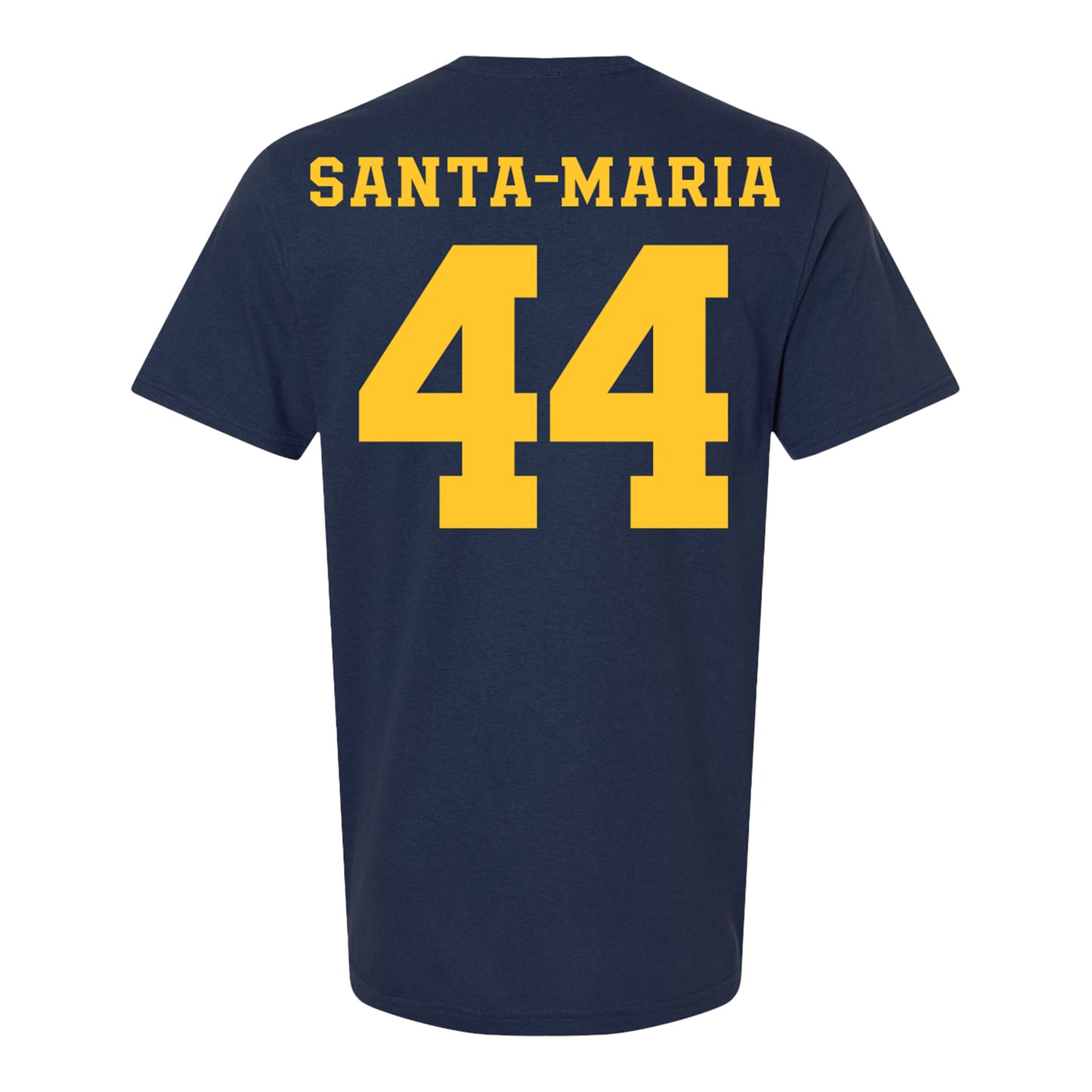 Michigan Wolverines Women's Lacrosse Student Athlete #44 Maya Santa-Maria T-Shirt