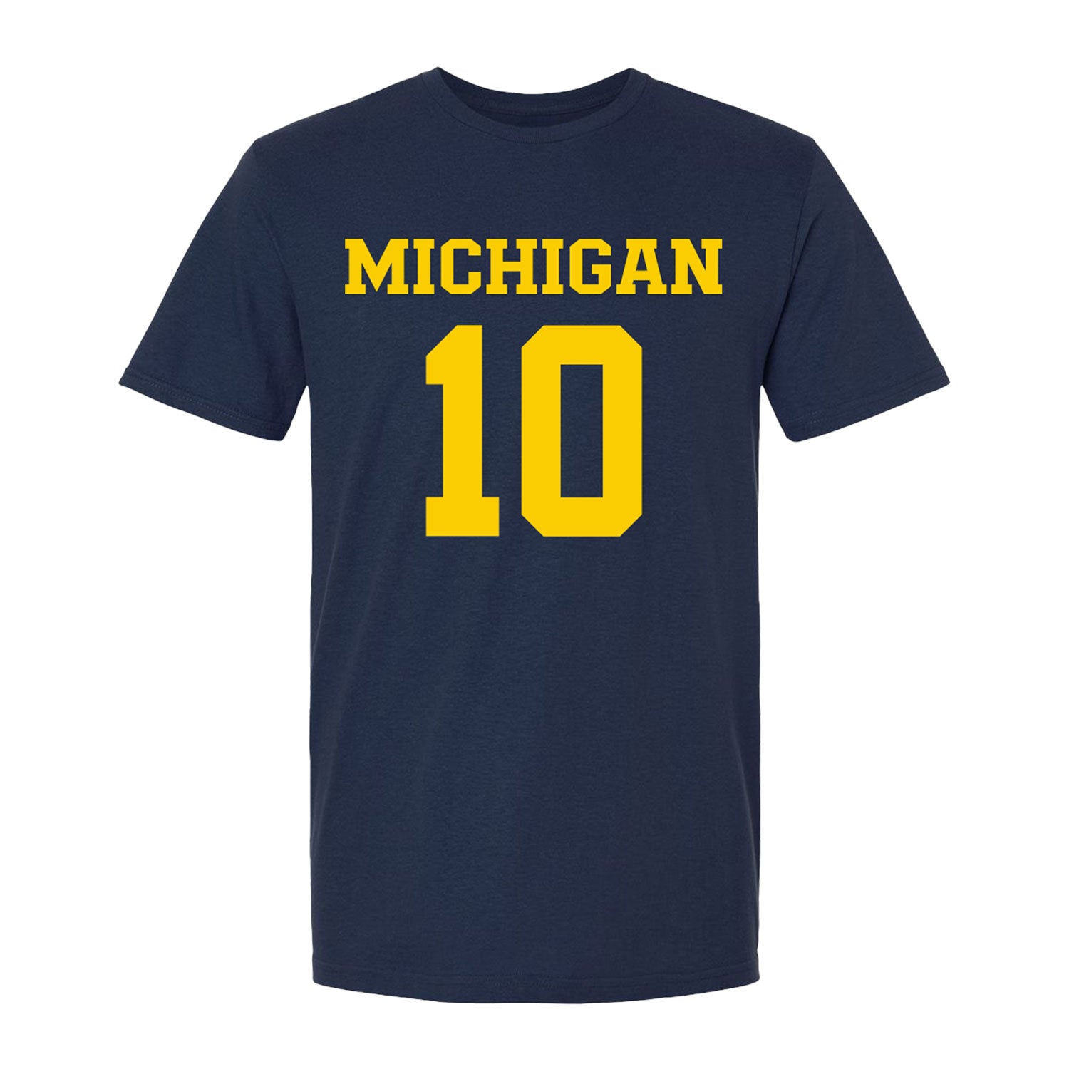 Michigan Wolverines Men's Lacrosse Student Athlete #10 Jack Long - Front View