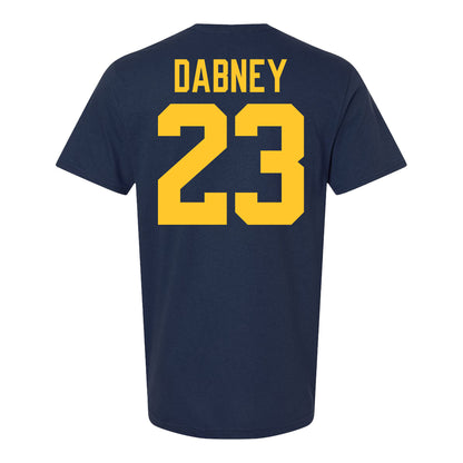 Michigan Wolverines #23 Markel Dabney Student Athlete Blue Football T-Shirt