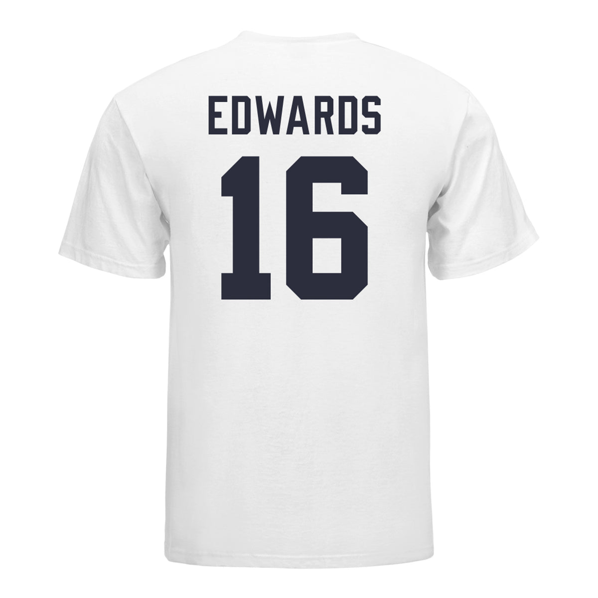 Michigan Wolvernes #16 Camille Edwards Student Athlete White Women's Volleyball T-Shirt