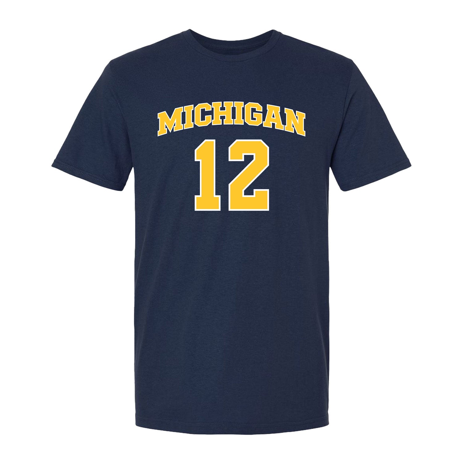 Michigan Wolverines Men's Basketball Student Athlete #12 Charlie