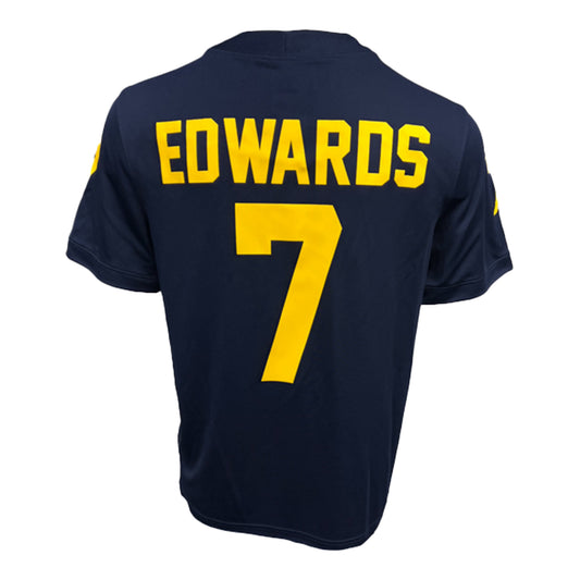 Michigan Wolverines Jordan Blue Donovan Edwards #7 Jersey