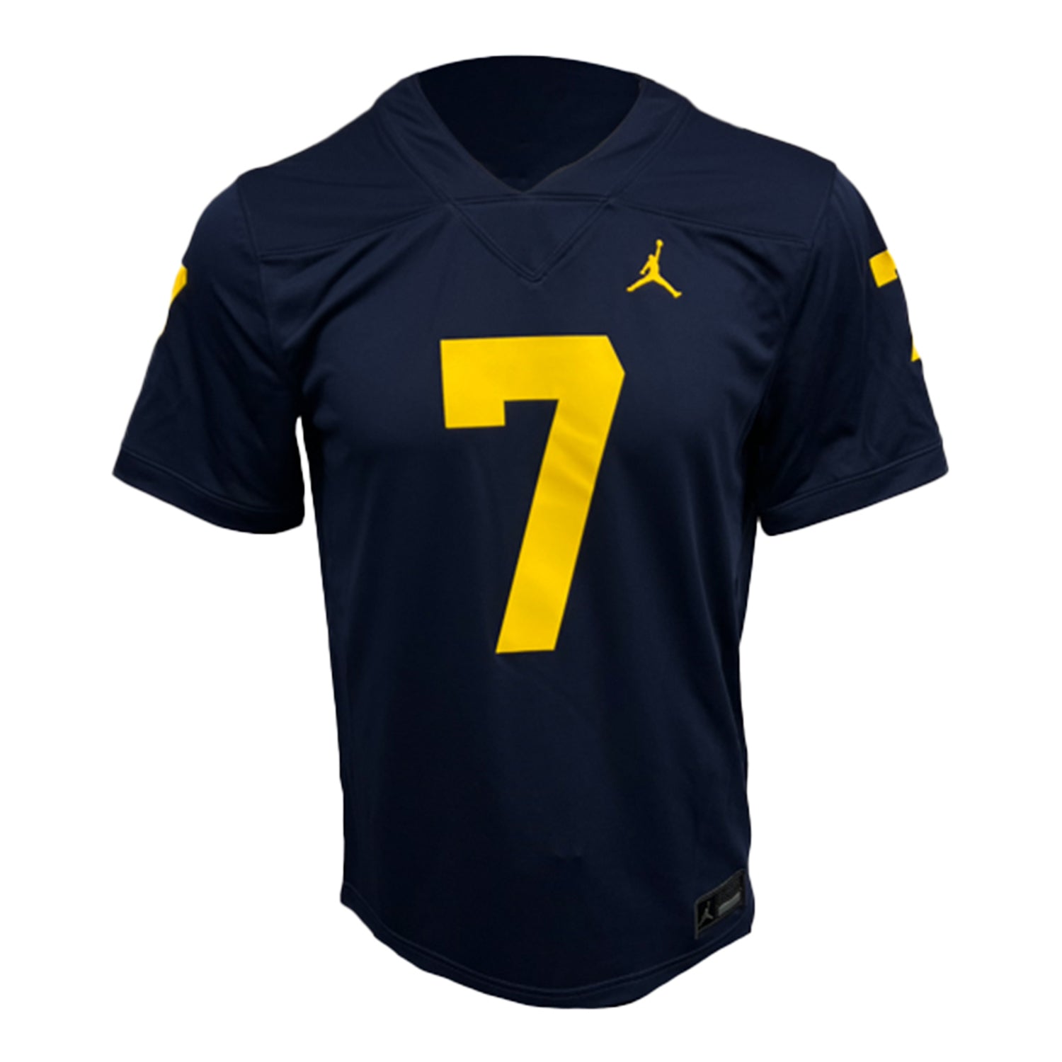 Michigan Wolverines Jordan Blue Donovan Edwards 7 Jersey The M Den Shop