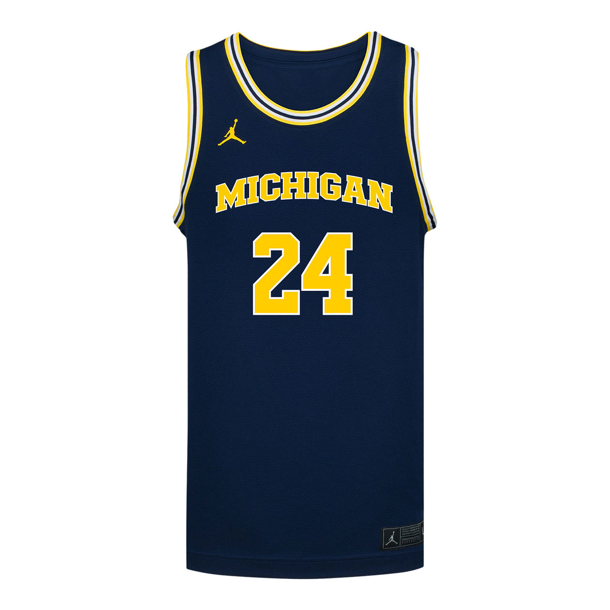 Michigan Wolverines Women's Basketball #24 Devin Cosgriff Student Athlete Blue Basketball Jersey