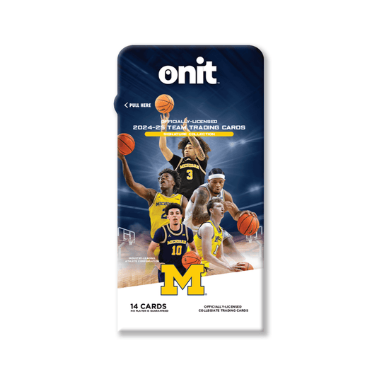 Michigan Wolverines 2024-2025 Men's Basketball Student Athlete Team Trading Pack