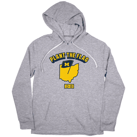 Michigan Wolverines Plant The Flag Hoodie