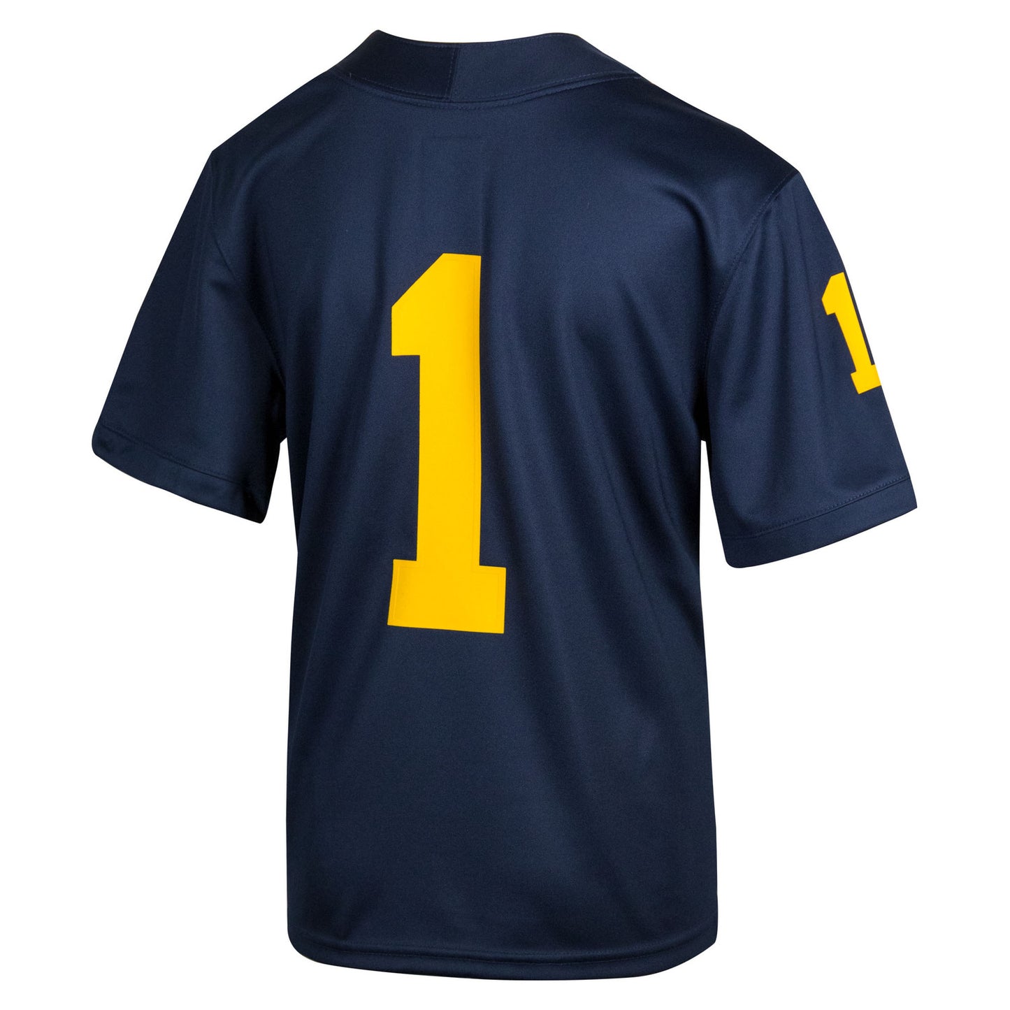 Toddler Michigan Wolverines Untouchable Jordan Football Game #1 Blue Replica Jersey