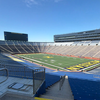 Michigan Big House Official 20 Yard Marker Turf Cutout