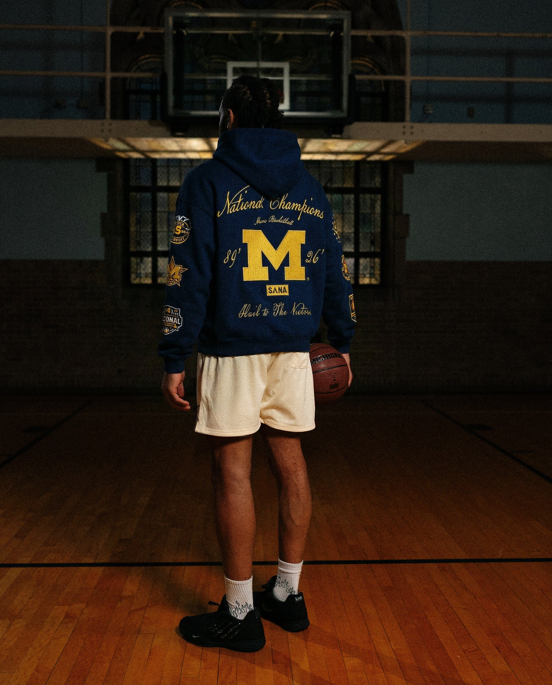 Michigan Wolverines Men's Basketball National Champions Navy