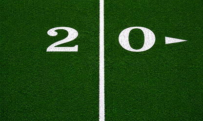 University of Michigan Authentic '20-' Yard Line Game Used Michigan Stadium Field Section (Pre-Order)